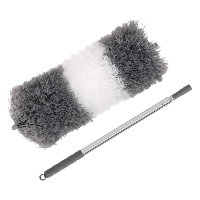 E-Commerce plumero de pollo caliente 2,8 M eliminación de polvo del hogar techo plumero de polvo alargado plumero de polvo retráctil