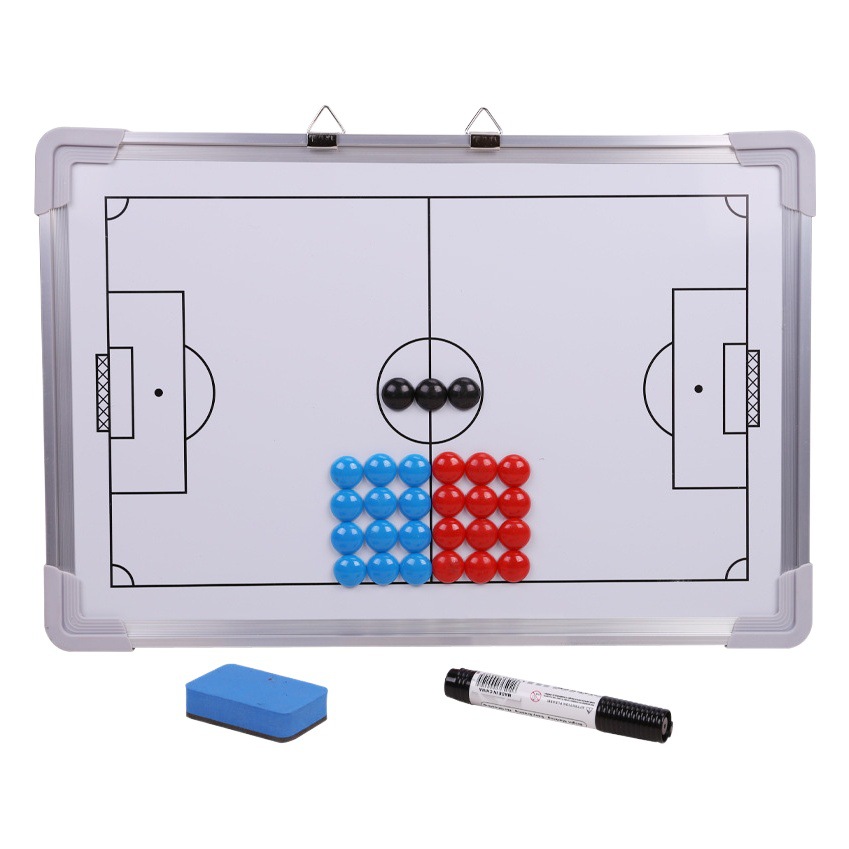 Tablero táctico de baloncesto de fútbol Tablero de comando de demostración borrable con tablero de comando de taladro de juego magnético tablero de diagrama de mesa de arena