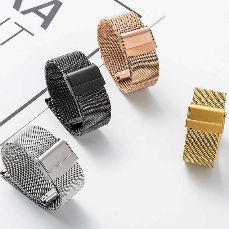 Banda de reloj para Apple applewatch banda de reloj para Huawei Milanis hebilla de acero inoxidable