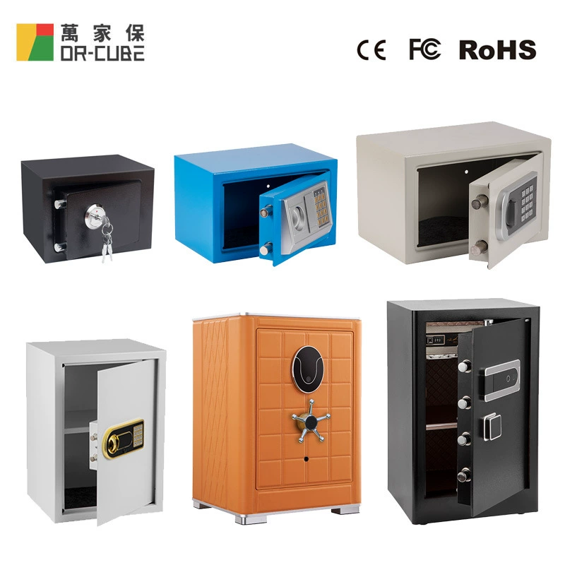 Эксклюзивная трансграничная поставка сейфа Wanjiabao, трансграничный коммерческий цельнометаллический сейф с паролем для домашнего офиса и отеля.