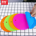 硅胶隔热垫圆形加厚隔热防烫蜂窝餐垫杯垫儿童防水防滑硅胶硅胶垫