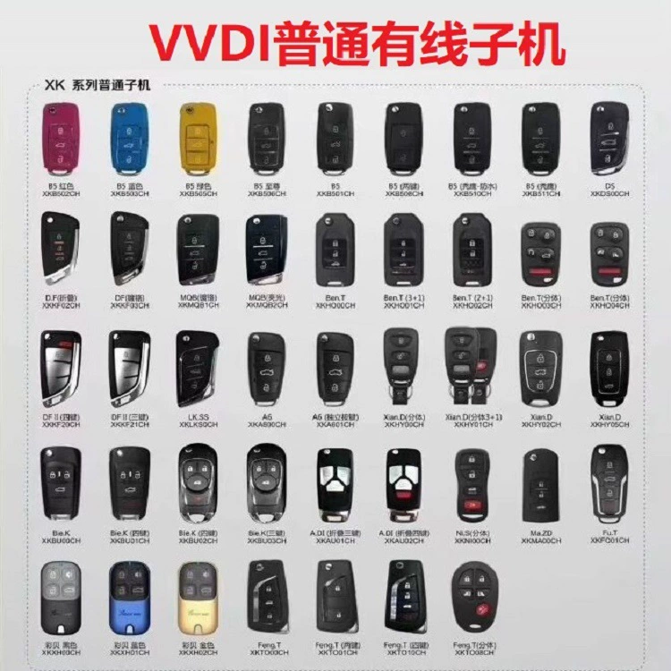 VVDI Slave Skylark MAX Телефонная трубка Flat Condor Обычная Проводная ведомая B5 Blade A6 Angkowi DS