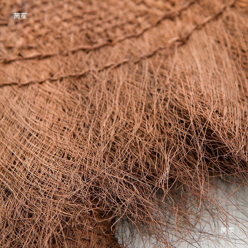 蓑衣斗笠可穿防雨草衣手工棕蓑衣儿童蓑笠梭衣棕衣古代蓑草棕雨衣