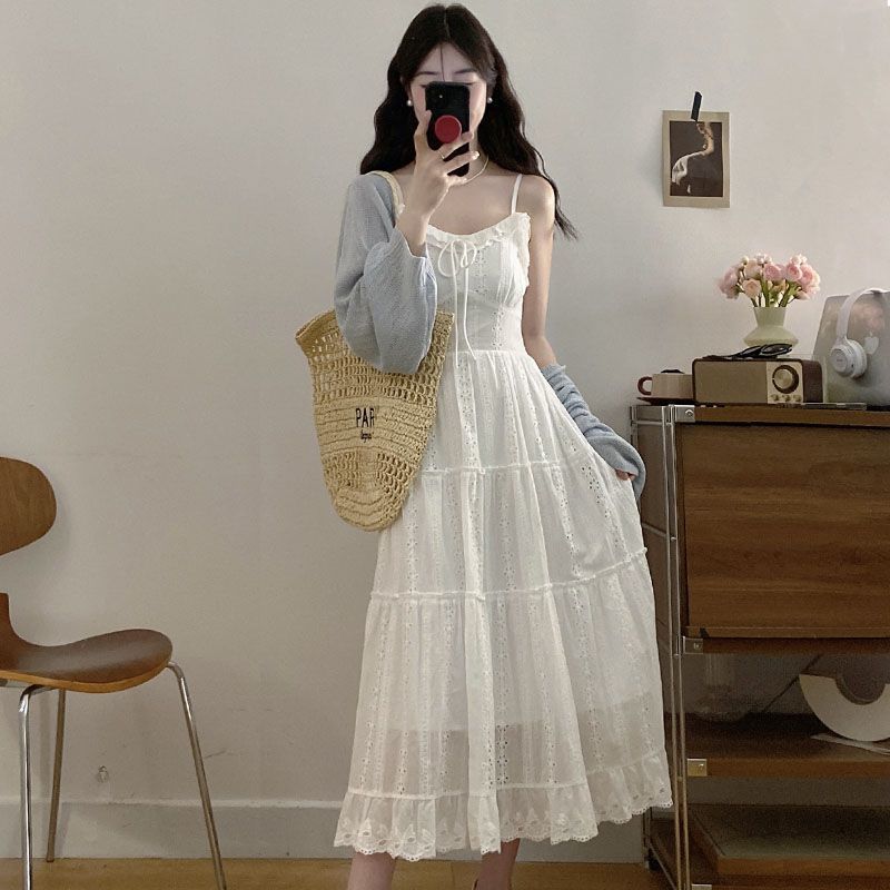 大きいサイズの婦人服春夏フランス式レトロなお腹が見えます。|undefined