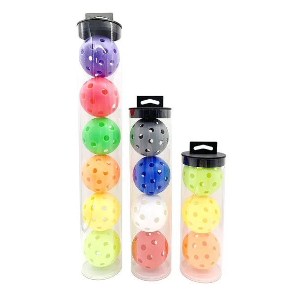 Pickleball 26 Holes 40 Rotomolding Pickleball Injection Molding Indoor 72mm Perforated Ball Cross-Border Bulk Wholesale in Stock