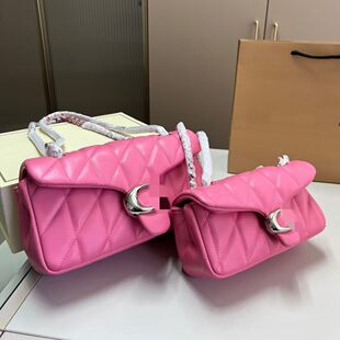 2025 New Tabby Sheepskin Cloud Bag Genuine Leather Chain Bag High-end Fashion Soft Large Capacity Women's Bag