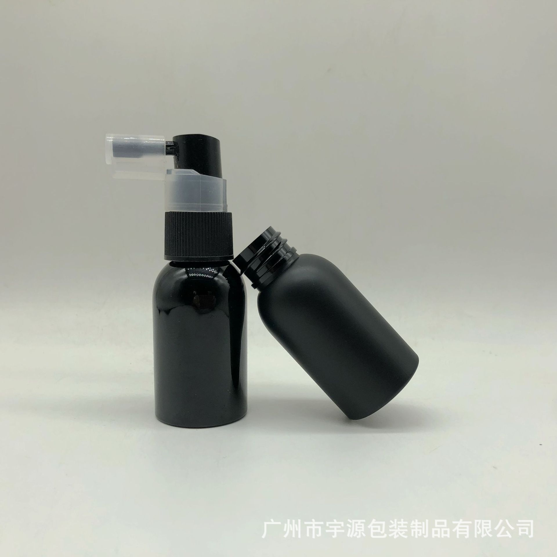 30毫升磨砂手感塑料瓶便携按压口腔除臭喷雾瓶25ML养发护发喷壶瓶