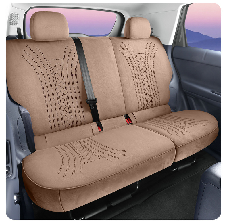 2026 model Leapmotor A10 special Ramus suede car seat cushion, universal for all seasons, perforated and breathable seat cover