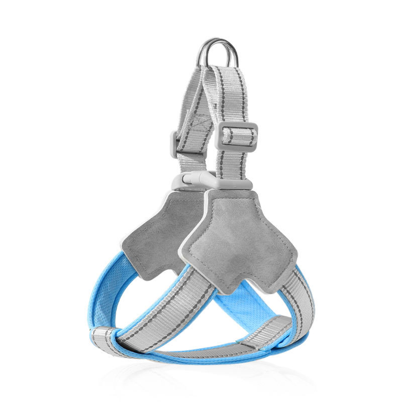 Corda de tracción para perros, cinturón de pecho en forma de Y, chaleco para mascotas, cuerda para caminar perros, perros pequeños y medianos, perros de Shibaia, collar de cuello de corky