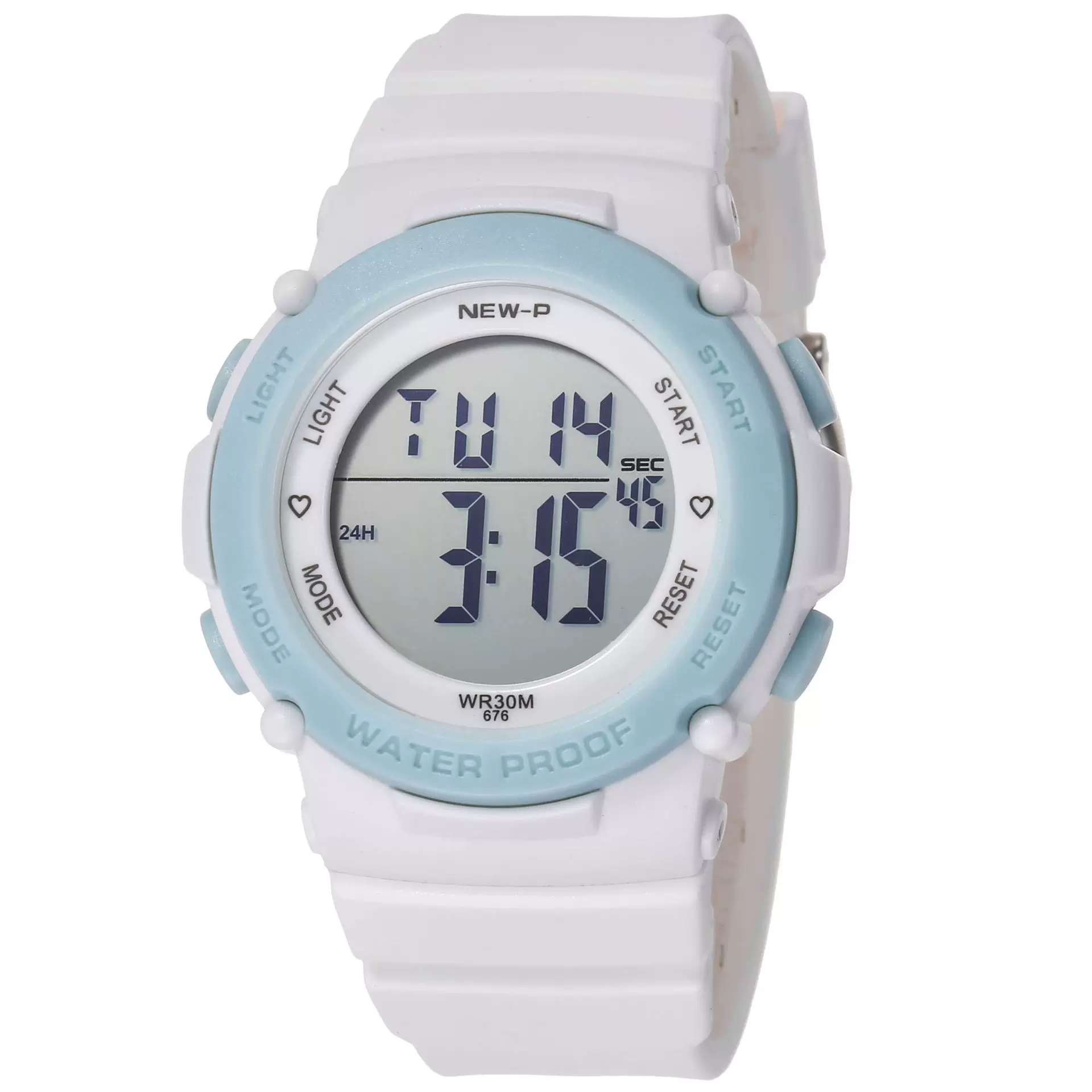 新款现货夜光儿童防水卡通数字多功能电子表学生电子表运动礼品表