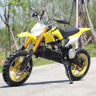 2025 New Model Electric 36V 500W Off-Road Mini Children's Motorcycle Gasoline Engine Mountain Electric Vehicle