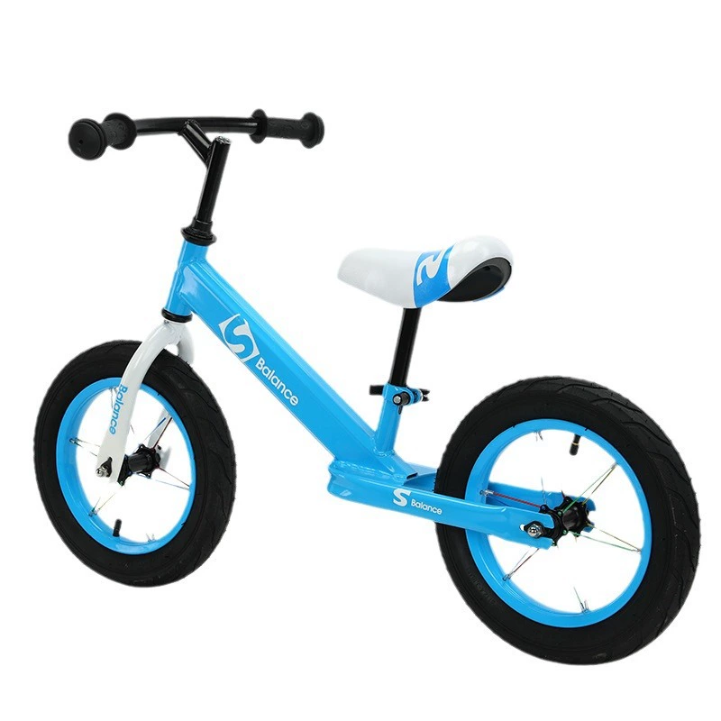 Children's balance bike pedalled for early age