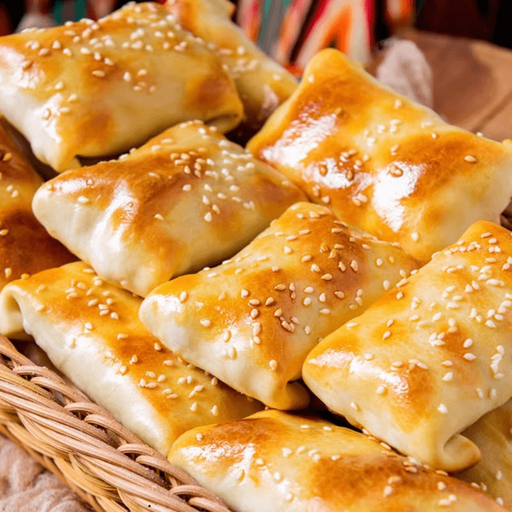 馕掌门【酥皮烤包子】新疆特产羊肉牛肉馅饼传统馕坑 顺丰快递