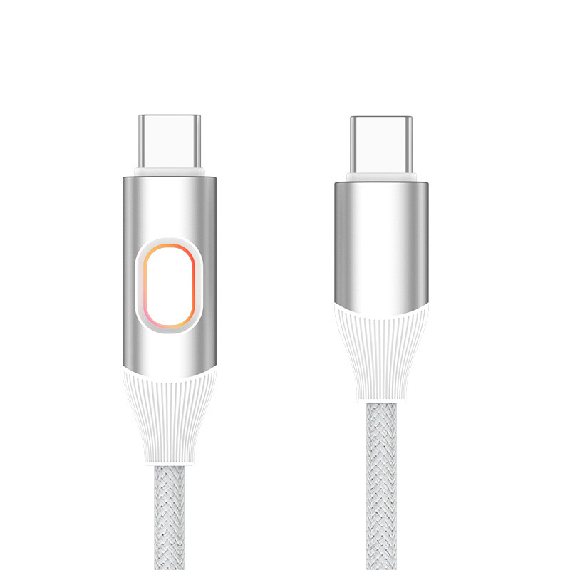中空カラフルな呼吸ライトデータケーブル Type-C Apple 16 Huawei Xiaomi 携帯電話 PD データ高速充電ケーブルに適しています|undefined