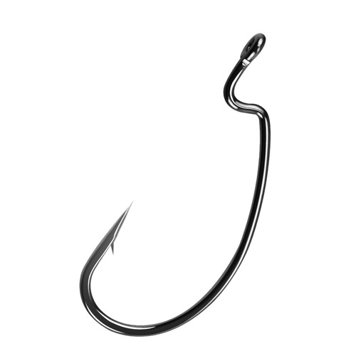 Wide belly crank hook 9003 reinforced flat fishing hook Luya crank hook Texas fishing group soft bait soft insect hook fishing hook