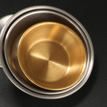 304不锈钢蘸料碟子酱油醋酱料调味调料碟泡菜小吃碟圆碟韩式餐具