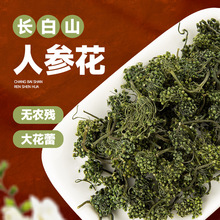 50g/瓶人参花 长白山人参花茶干货 人参大花蕾泡茶货源批发可代发