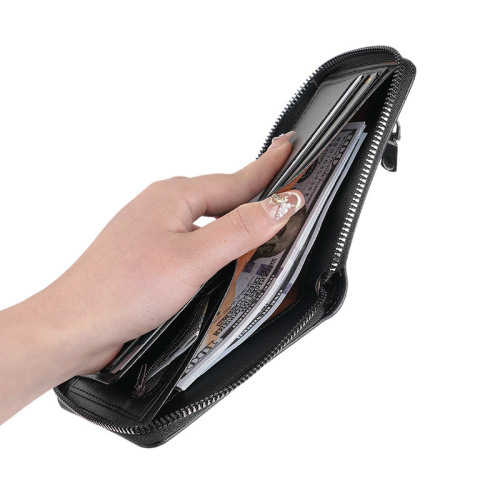 Amazon Men's Vintage Wallet Large Capacity Multi-Card Slot with Coin Pocket Stylish Card Holder Wallet