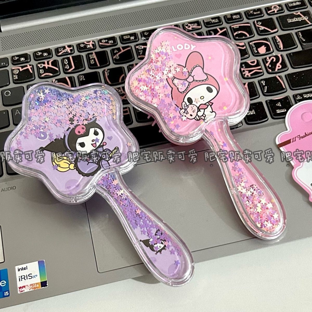 三丽鸥流沙卡通可爱少女心顺发梳按摩梳气垫梳子气囊梳女便捷梳子