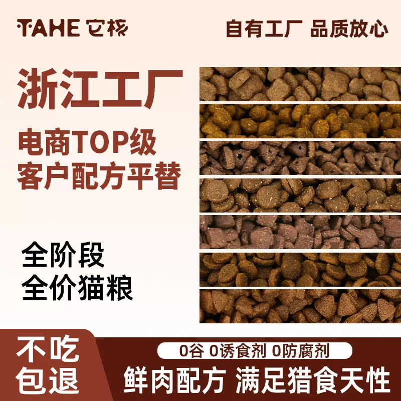全价猫粮成猫幼猫专用粮无谷低敏全阶段大包猫舍专供批发厂家直销