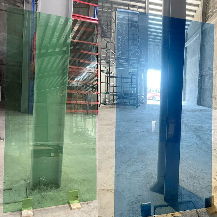 Оптовая продажа тонированного стекла толщиной 4-8 мм на выбор, витражи Changhong для внутренних и наружных стен, изготовление стекла на заказ
