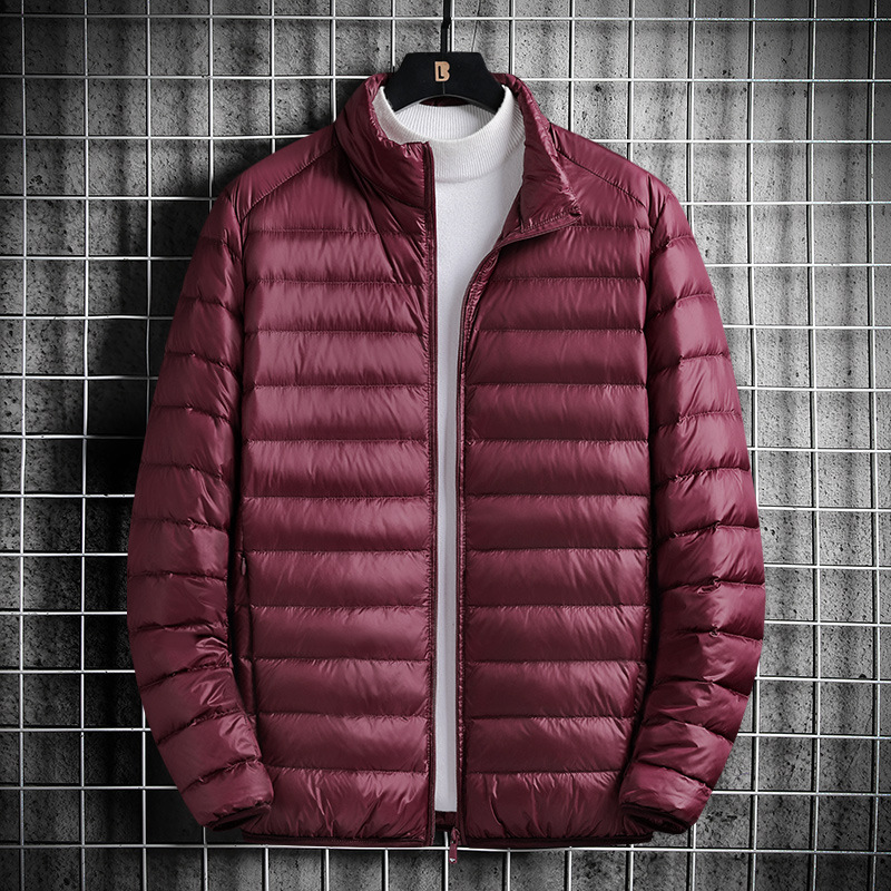 Herrenbekleidung Große Größen Herren Seidenbaumwolle Baumwolljacke Kurze leichte Baumwollarbeitskleidung Arbeitsschutz Kleine Baumwolljacke Herrenmantel_voghion.com