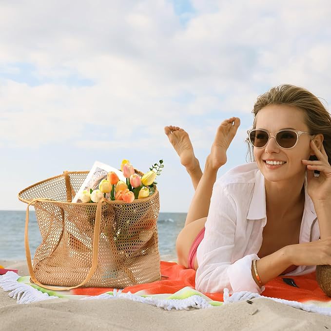 Beach shoulder bag