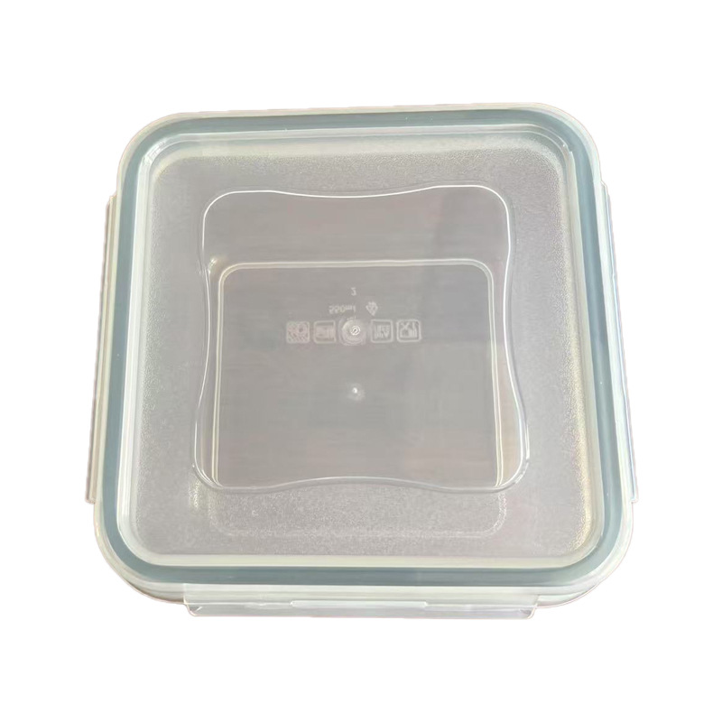 Caja hermética PP grado alimenticio para frigorífico, apta para microondas, almacenamiento de comida congelada, modelo Amazon