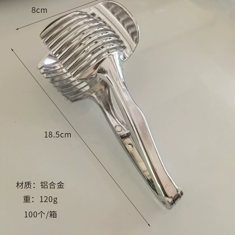 Aluminum alloy lemon slicer, lemon slicer, tomato slicer, tomato egg slicer, fruit cutting tool
