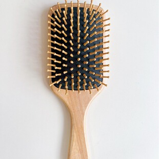 Birch large plate comb with air bag massage comb wide comb flat comb scalp massage comb hair curling comb home air cushion comb