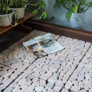 Factory custom limestone paving stone decoration-Jifeng outdoor garden balcony swimming pool limehua interlocking stone