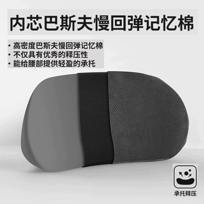 Waist support: Thin Small Lumbar Pillow