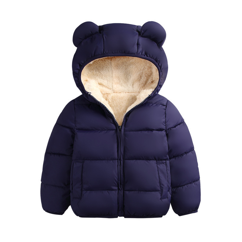 2025 nueva ropa de invierno para niños, chaqueta de algodón, chaqueta de algodón para niños, chaqueta de algodón gruesa de cordero coreano, chaqueta de algodón de moda