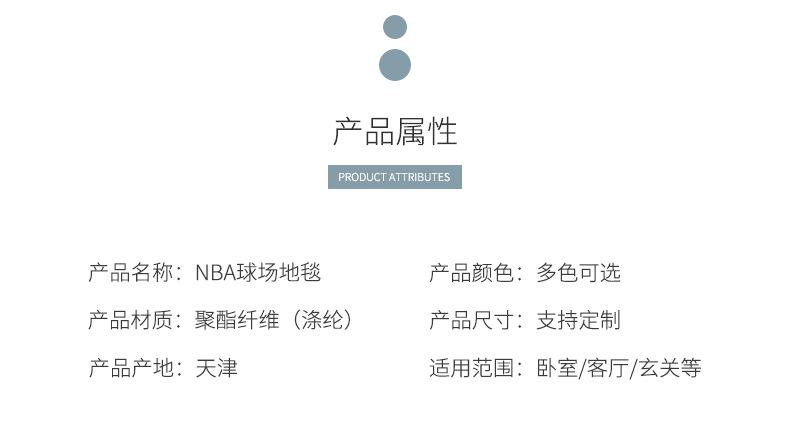 地毯,地垫,儿童房地毯,客厅地毯,卧室地毯,NBA地毯