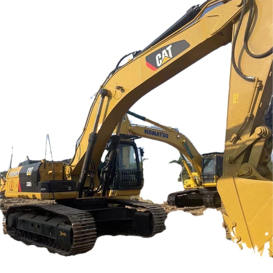 Mercado en el extranjero de segunda mano 312D 323D mercado de excavadoras Carter 349 comprar 345 320 con cabeza de cañón