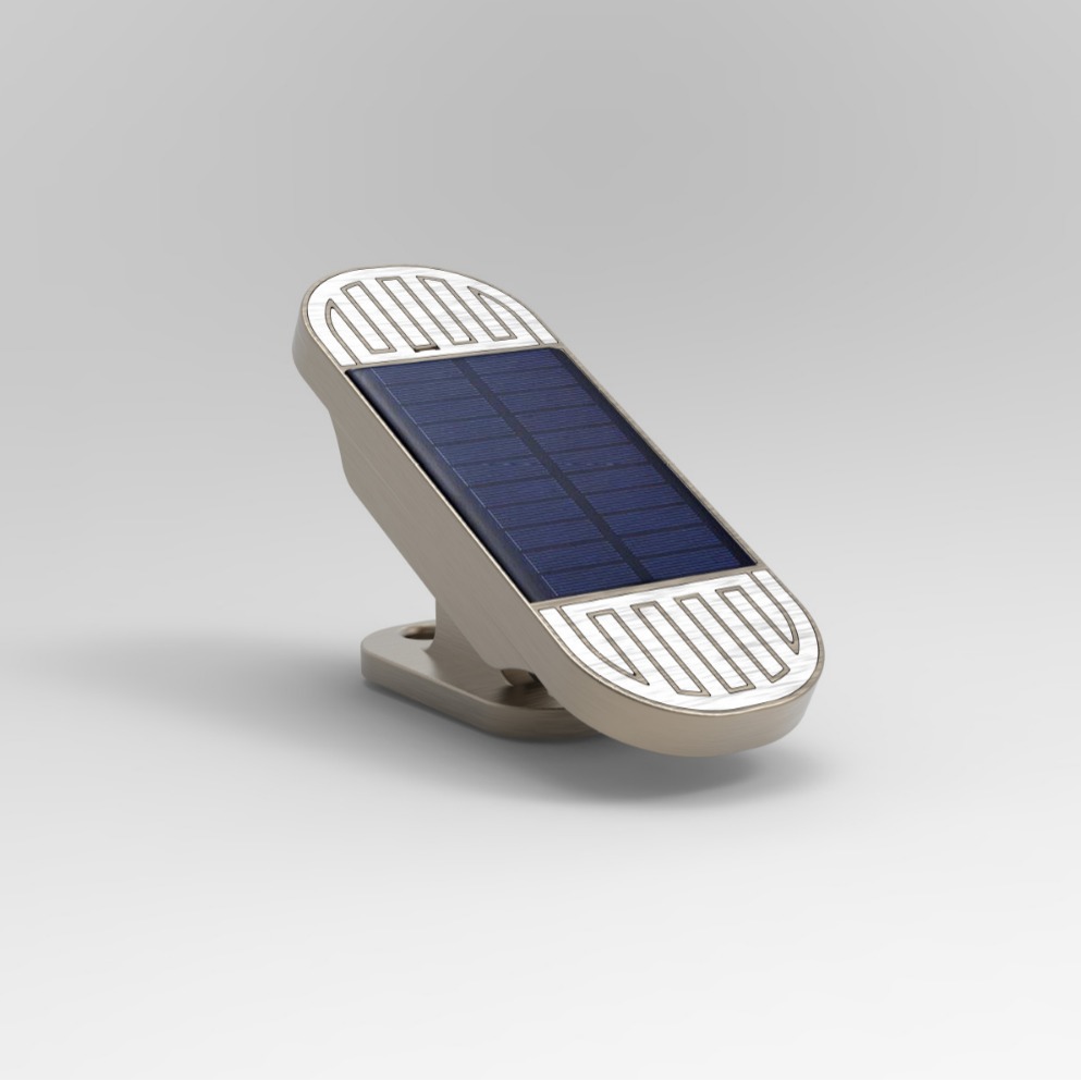 雨水感应器无线太阳能免布线不锈钢雨感片抗氧化强下雨自动关窗