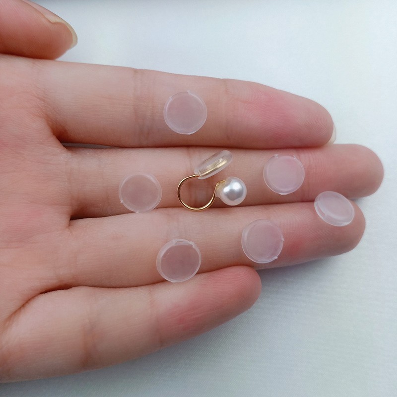 【Round】 Side open pain prevention pad/transparent