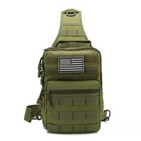 Многофункциональная тактическая камуфляжная сумка Amazon MOLLE для занятий спортом на открытом воздухе, верховая езда, альпинизм, косая сумка на одно плечо
