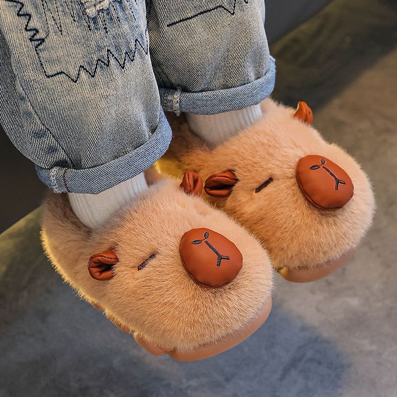 Bolsos de invierno para niños, zapatos de algodón, zapatillas de algodón para niños y niñas, zapatillas de algodón para padres y niños.