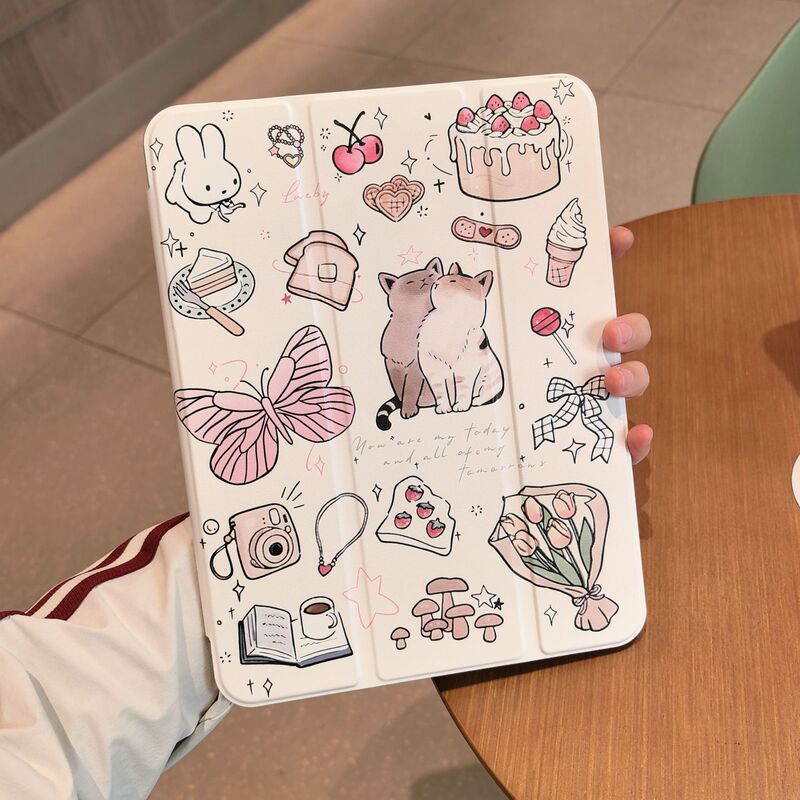 Compatible with iPad Air 8 protective case 2026 Air 11inch iPad A16 protective case air4/5 universal case anti-bending