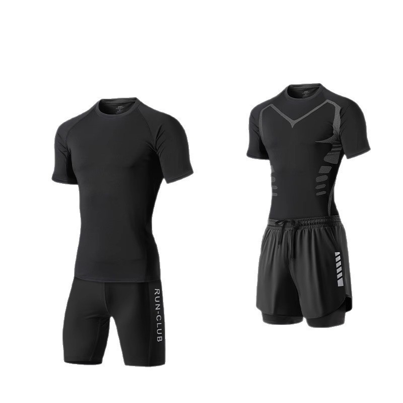Camiseta de secado rápido, camiseta de sudor para hombres, traje de entrenamiento de baloncesto de mangas cortas, camiseta de carrera, camiseta deportiva, camiseta de bicicleta