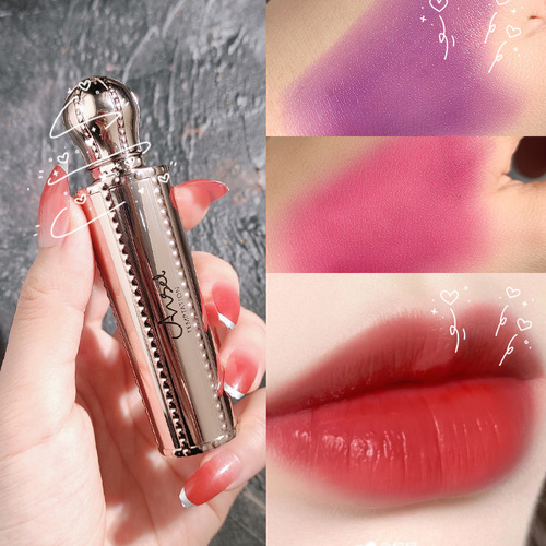 Angel's Temptation Blue Enchantress Gorgeous Color Changing Lipstick Waterproof Moisturizing Moisturizing Not Easy to Fade Color Changing Lipstick for Women