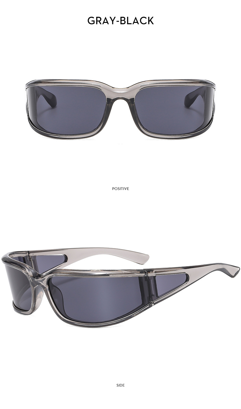 57g Weight Full Frame Glasses Structure Sunglasses Classification PC, UV400 Protection Lens Material Oval Frame Glasses Style Outdoor, Travel Occasion Solid Color Pattern Unisex Gender Streetwear Style Streetwear Solid Color PC UV400 Protection Oval Frame Full Frame Men's Sunglasses 14