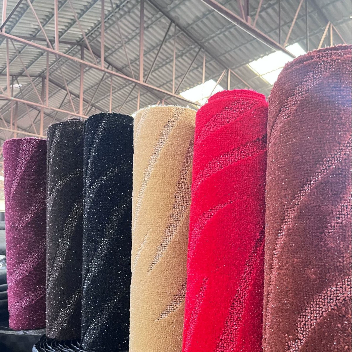 Автомобильные ножные ковровые прокладки верхние ковровые прокладки с длинным флисом и блестящими шелками