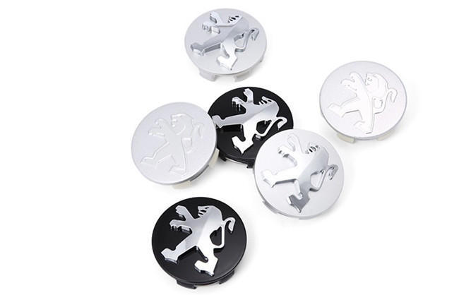 Suitable for New and Old Peugeot 3008 408 508 307 301 Tire Rim Hub Shaft Cover Car Logo