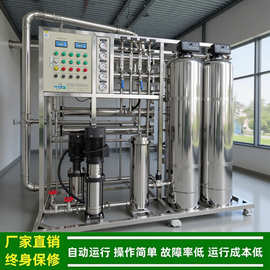 绿健纯化水系统500L制药行业用双级反渗透纯水设备达药典标准定制