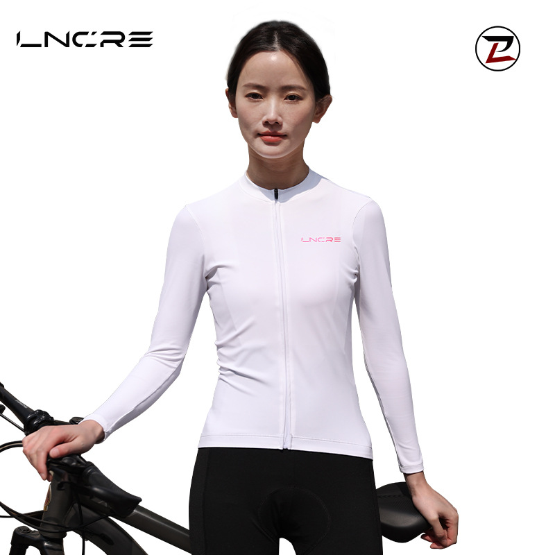 Nylon Women's Cycling Clothing Bicycle Summer Long-Sleeved Suit Road Bike Suspenders Trousers Slim Cycling Equipment