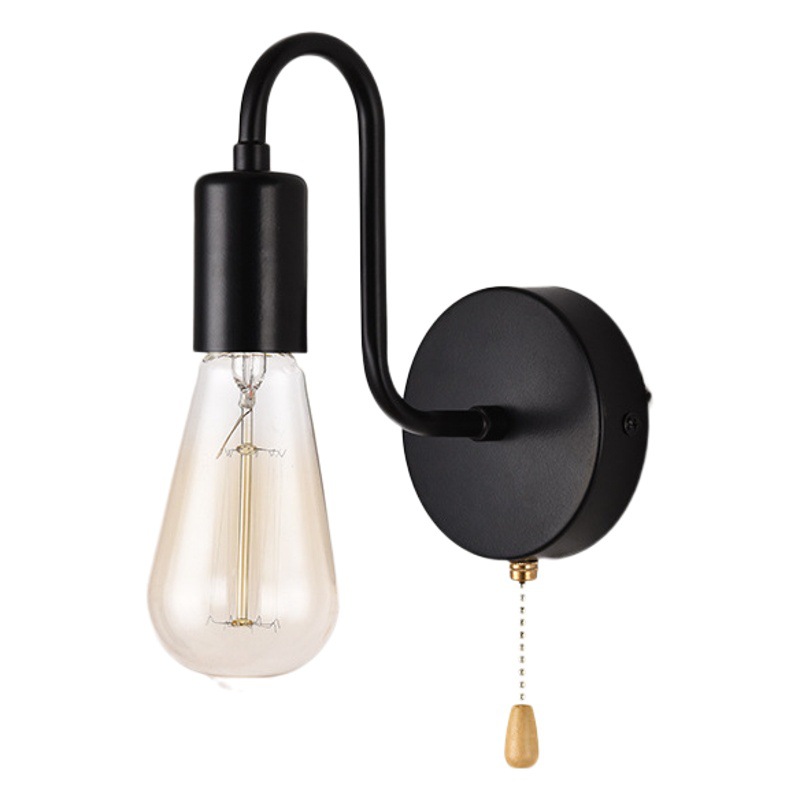 Nórdico personalidad creativa moderna minimalista cremallera lámpara de pared sala de estar dormitorio estudio pasillo lámpara de pared