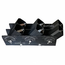 电子礼炮架子 2寸可以调角度铝架阳极氧化礼花炮铝制架开业金属架