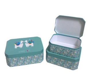 Custom Production of Handmade Cardboard Hand Boxes, Kidsren's Animal Pattern Hand Boxes, Cartoon Kidsren's Hand Boxes